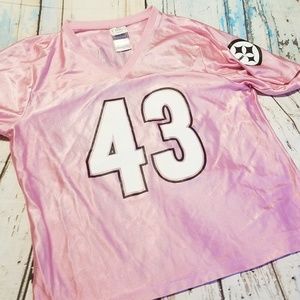 Pittsburgh Steelers Pink Polamalu Jersey